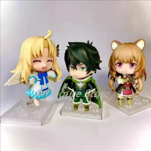 Figuras Naofumi y Raphtalia 10 cm: Coleccionable premium The Rising of the Shield Hero