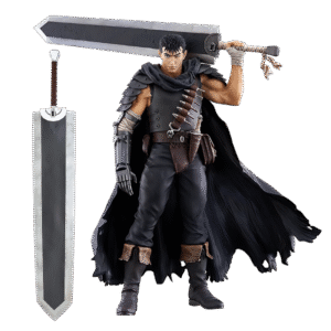 La furia de Guts convertida en acero. Réplicas únicas de la Matadragones y más piezas del universo oscuro de Berserk.